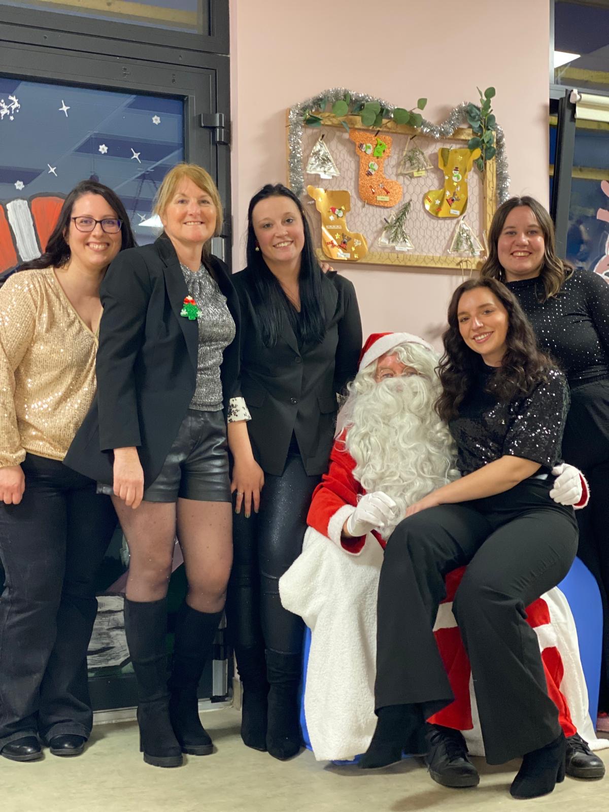 Photo noel 2025 : Micro crèche 1001 pas